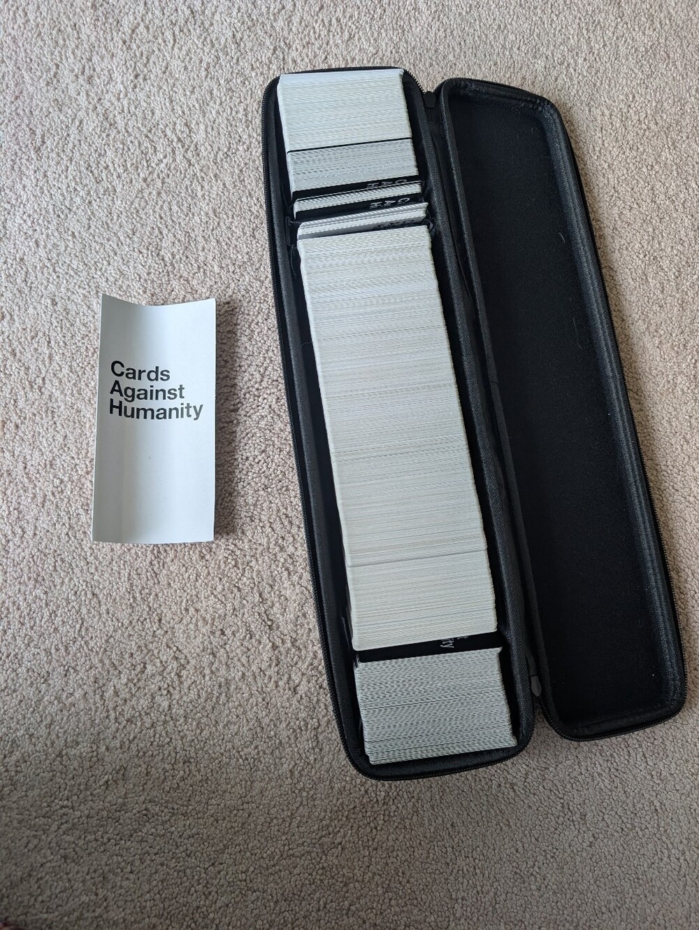 Cards Against Humanity Travel Case with Card Decks
